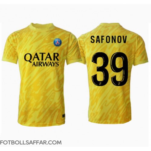 Paris Saint-Germain Matvei Safonov #39 Målvakt Tredjeställ 2024-25 Kortärmad